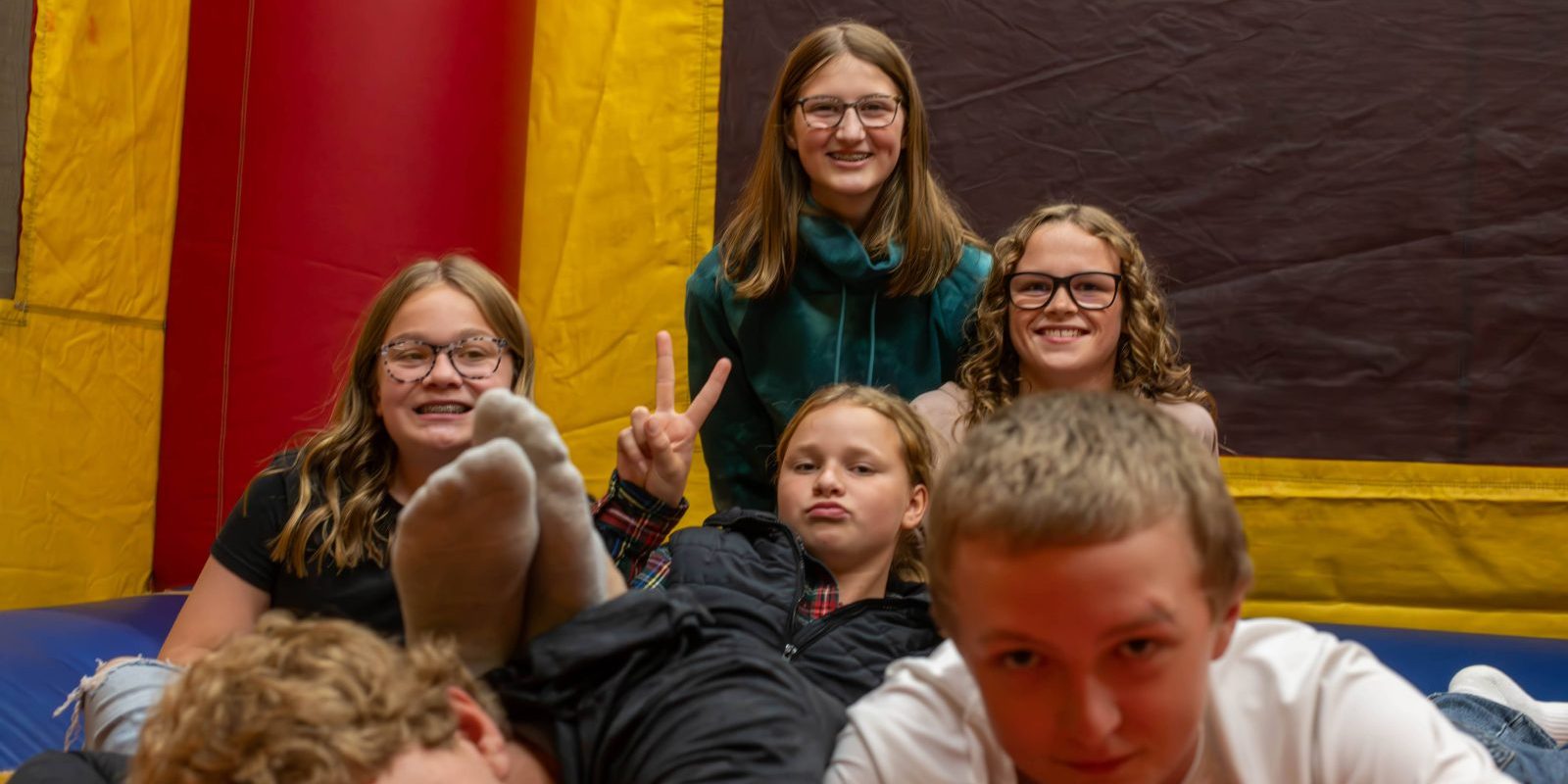 bouncy house kids